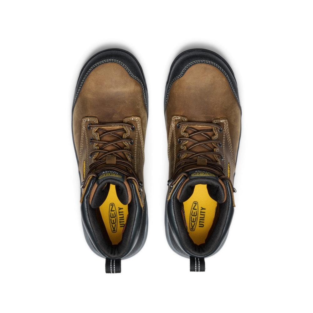 KEEN Men's Evanston 6" Insulated Waterproof Boot (Carbon Toe) - Picture 3 of 12